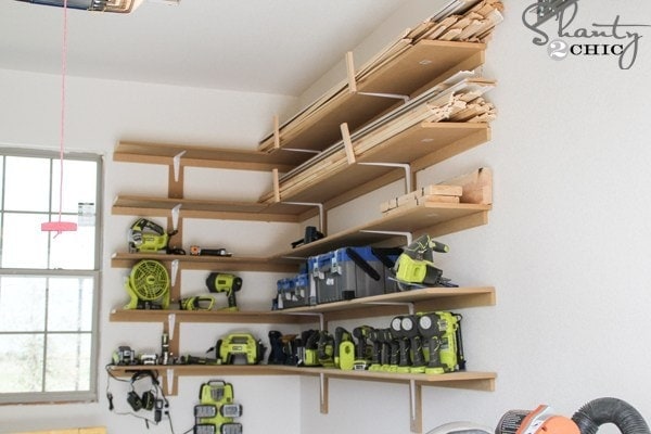 12 Free DIY 2X4 Shelving Plans You Can Make Today