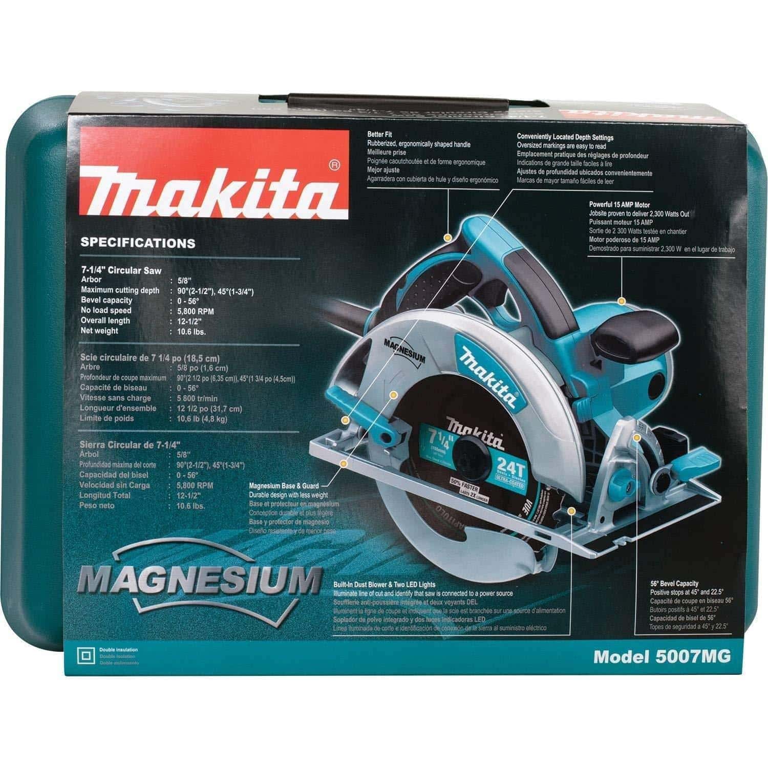 Makita 5007MG Magnesium Circular Saw Review