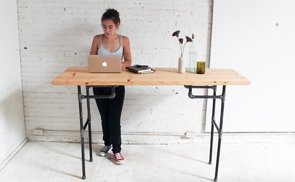 9 Free DIY Standing Desk Plans You Can Make Today