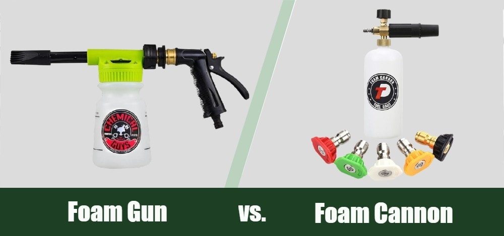 Foam Gun vs Foam Cannon: Which is Better for Your Needs?