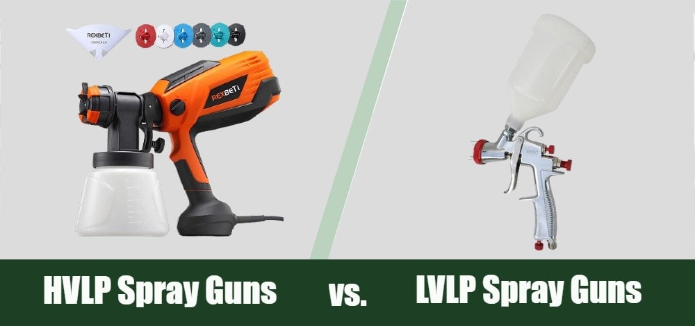 HVLP vs LVLP Spray Guns: What’s the Difference?